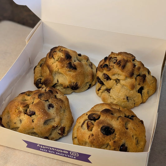 Assorted Box of 4 Cookies