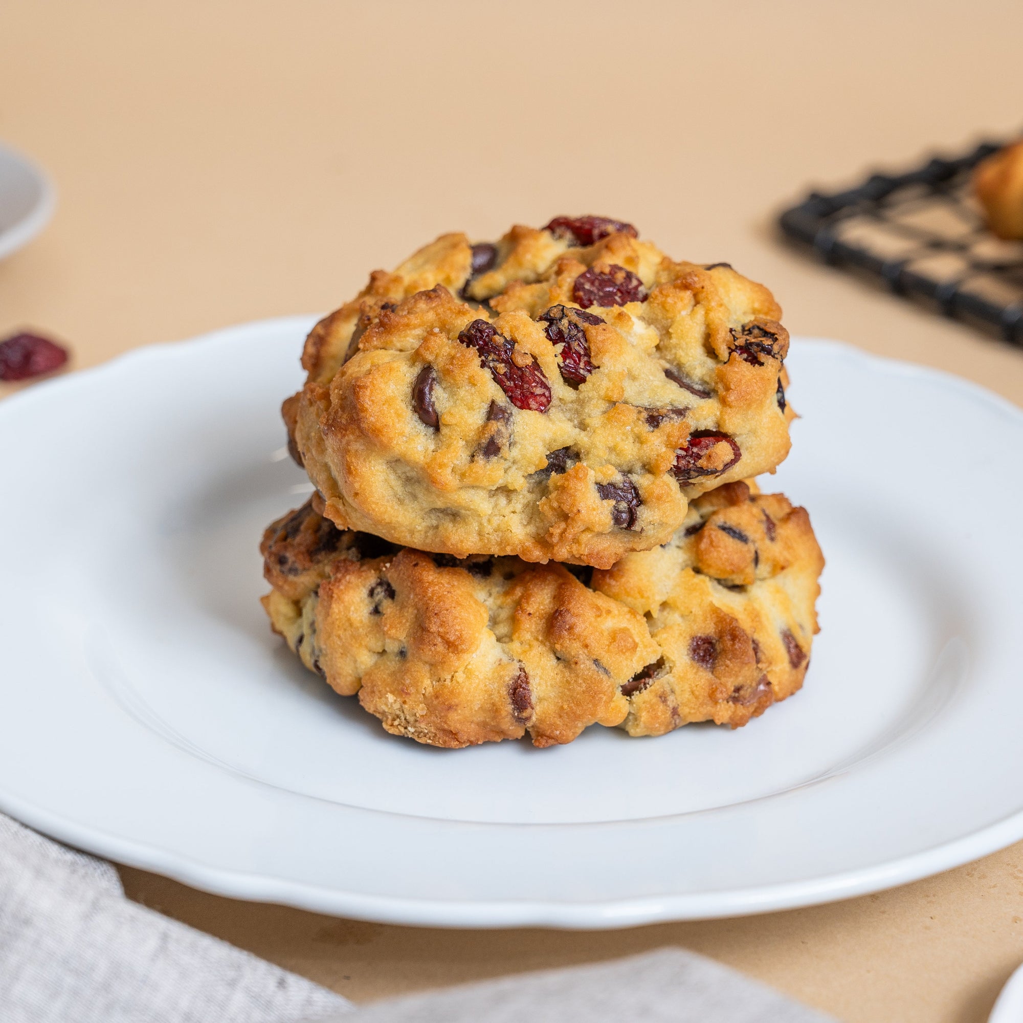 Cranberry Crush Giant NY Style Cookie ( Pack Of 2 Cookies )