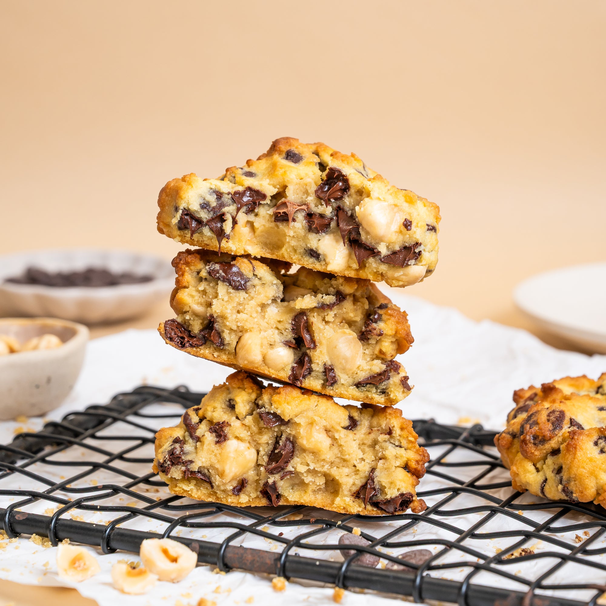 Nutty Affair Giant NY Style Cookie ( Pack Of 2 Cookies)